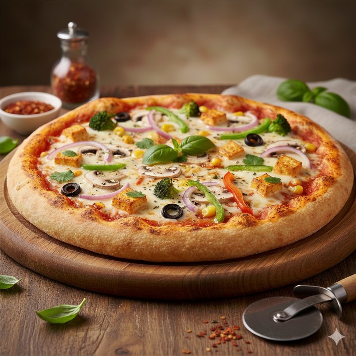 Cheese & Paneer Pizza